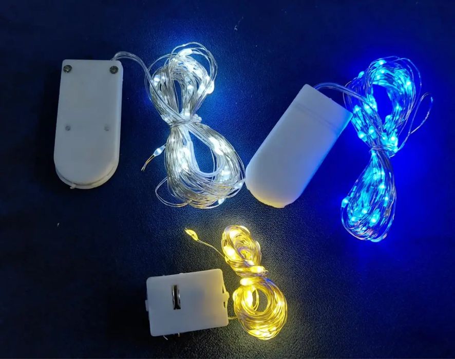 Гирлянда роса на батарейках