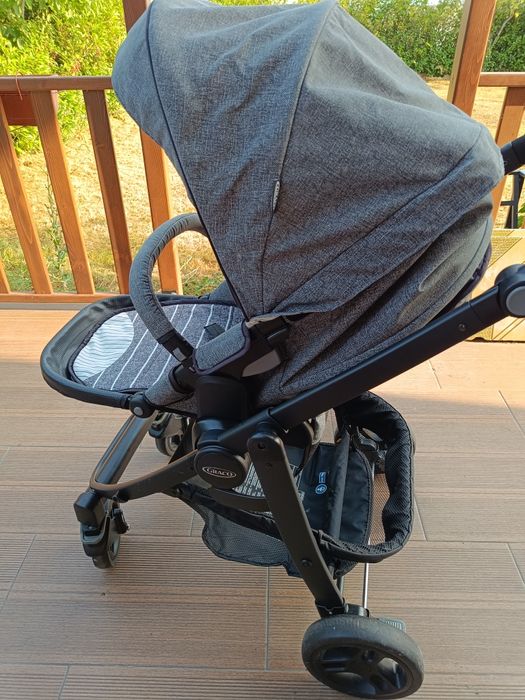 Количка Graco Evo 3в1, сива