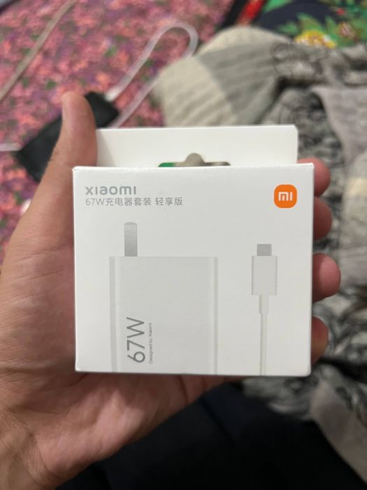Xiaomi orginal 67w Xitoy region quvvatlagichi zaryadanik