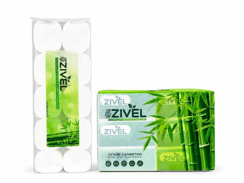 Туалетная бумага Zivel, 6 слоя