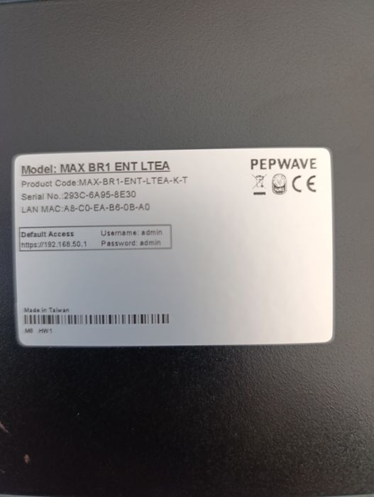 Router Pepwave  wifi max br1 ent ltea