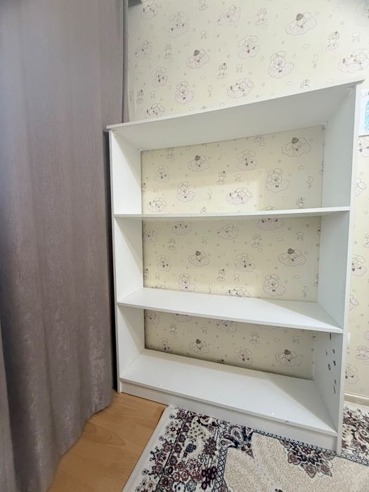 Стеллаж белый для детской