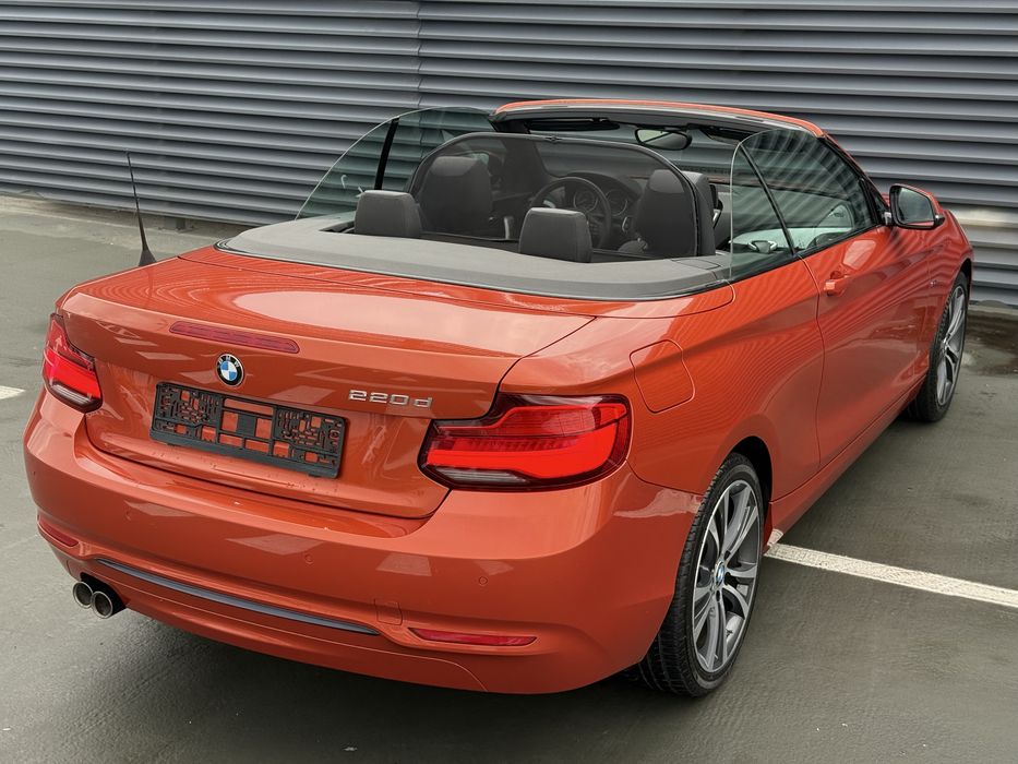 BMW Seria 2 F23 cabrio 220d 190 CP Euro6 B47 Automat Xenon Piele Jante