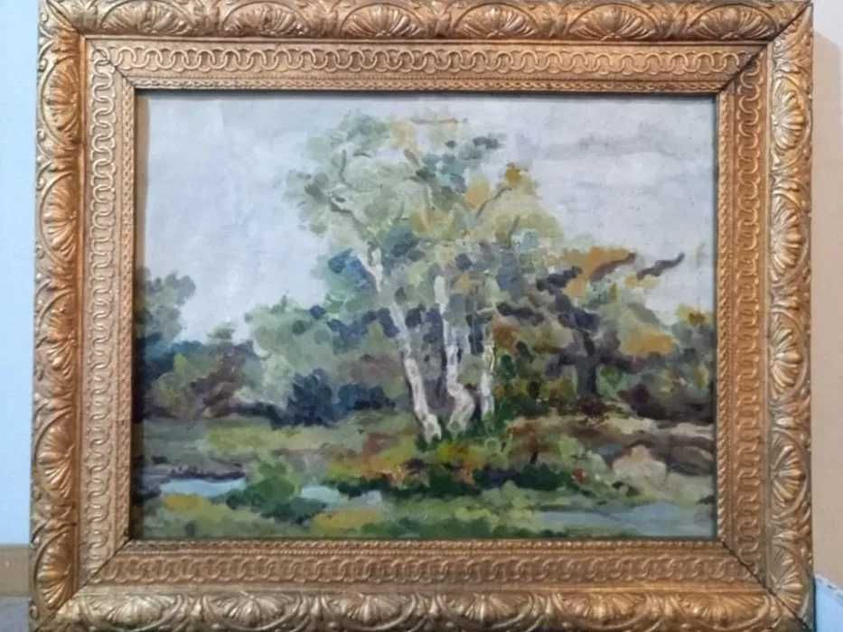 Lot vintage de 6 picturi