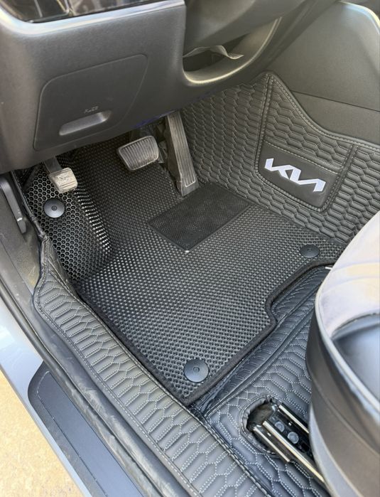 5D Коврики в авто (5д полики ЭКОкожа)