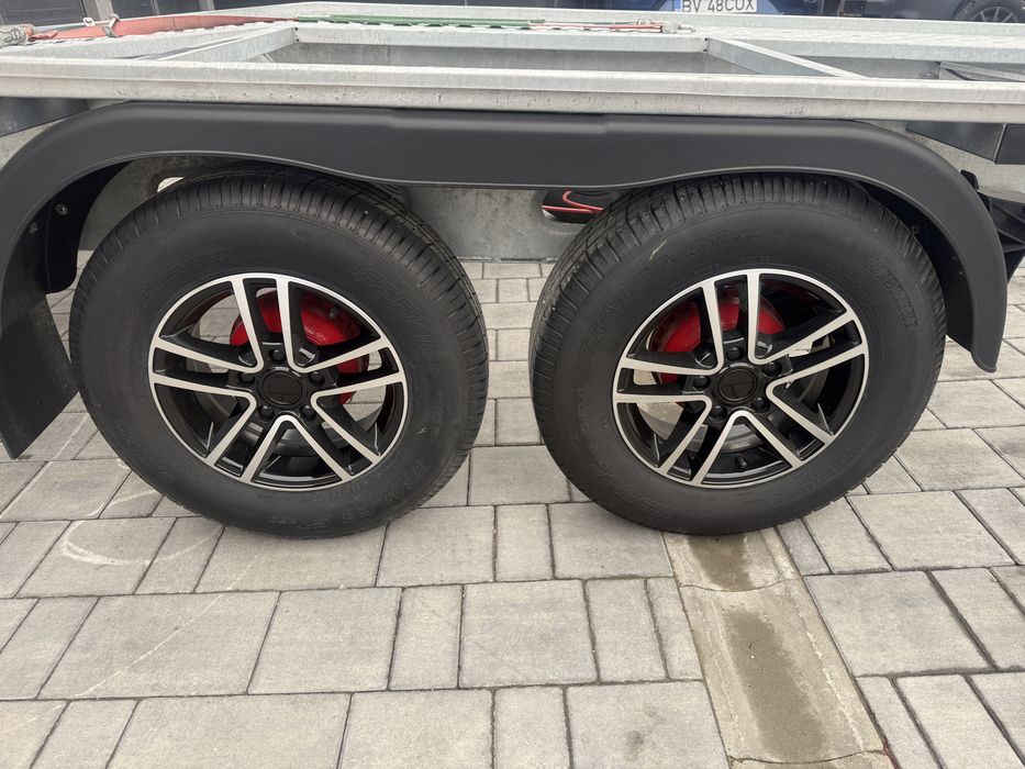 Remorca/Trailer/Platforma Gala 4,5M Noua Jante Aliaj Rampe Aluminiu