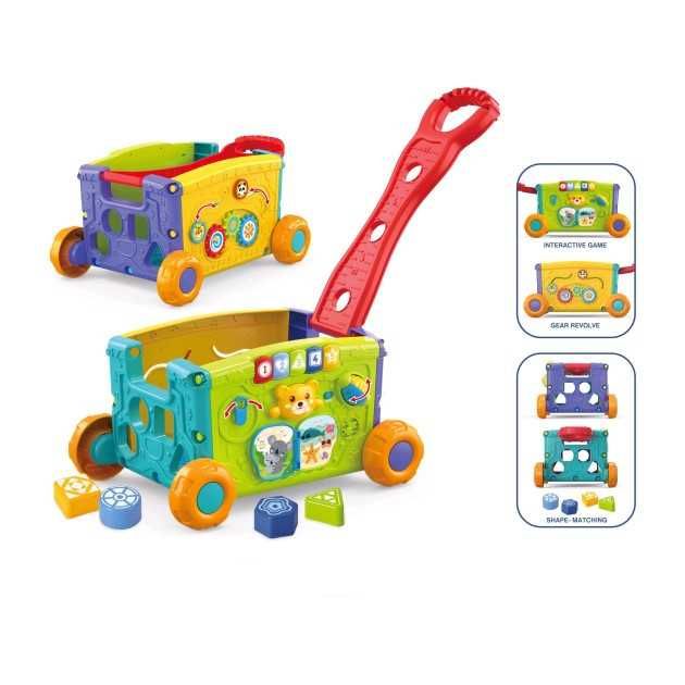 Занимателна количка със звук и светлина DARENLAND