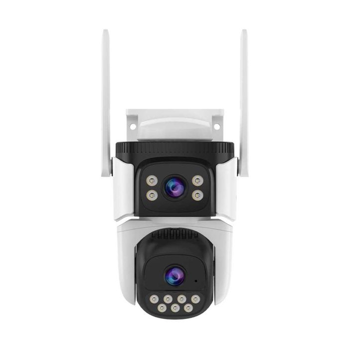 WiFi PTZ камера 3MP с три обектива, 10X увеличение и Dual Light 30м
