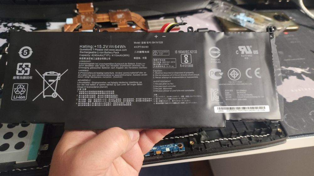 Ноутбук игровой Asus GL502VT
