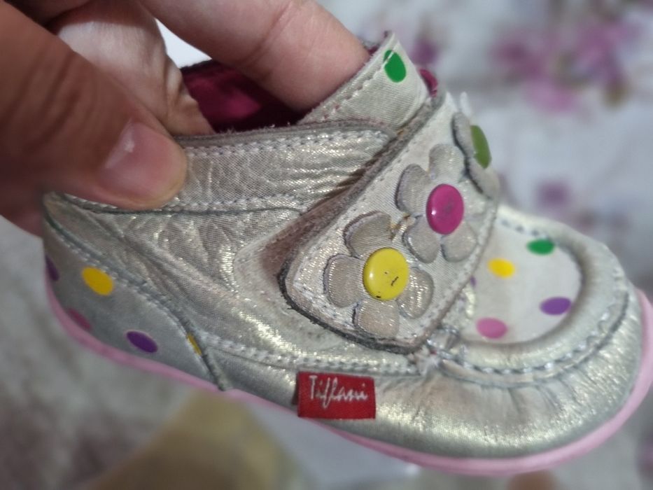 Кожаная обувь Tiflani, размер 21, для девочки