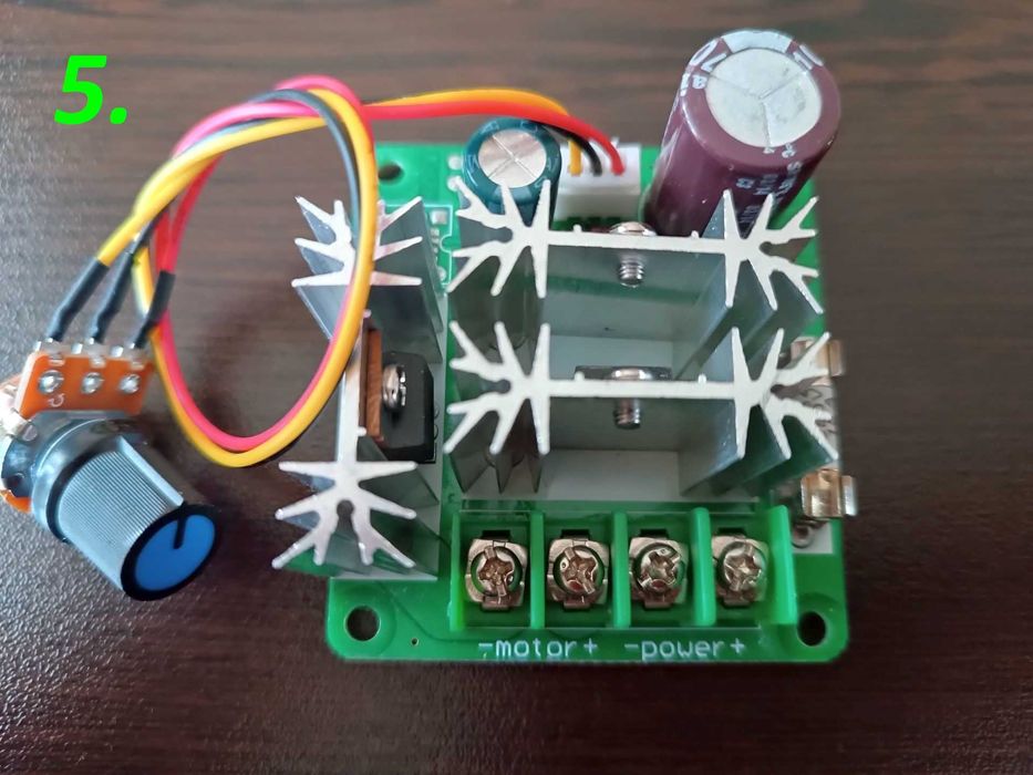 РЕГУЛАТОР (PWM) за ПОСТОЯНЕН ТОК за DC двигатели от 10 до 55V, до 100А
