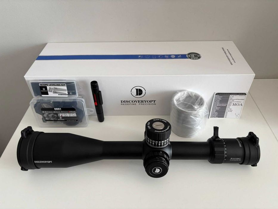 Lunetă Discovery ED-ELR GEN2 5-40X56SFIR FFP (MOA)