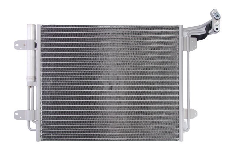 Condensator climatizare VW Tiguan, 05.20, motor 1.4 TSI, 92kw/110 kw benzina; 2.0 TDI, 110kw/140 kw diesel, full aluminiu brazat, 580x450x16 mm, cu