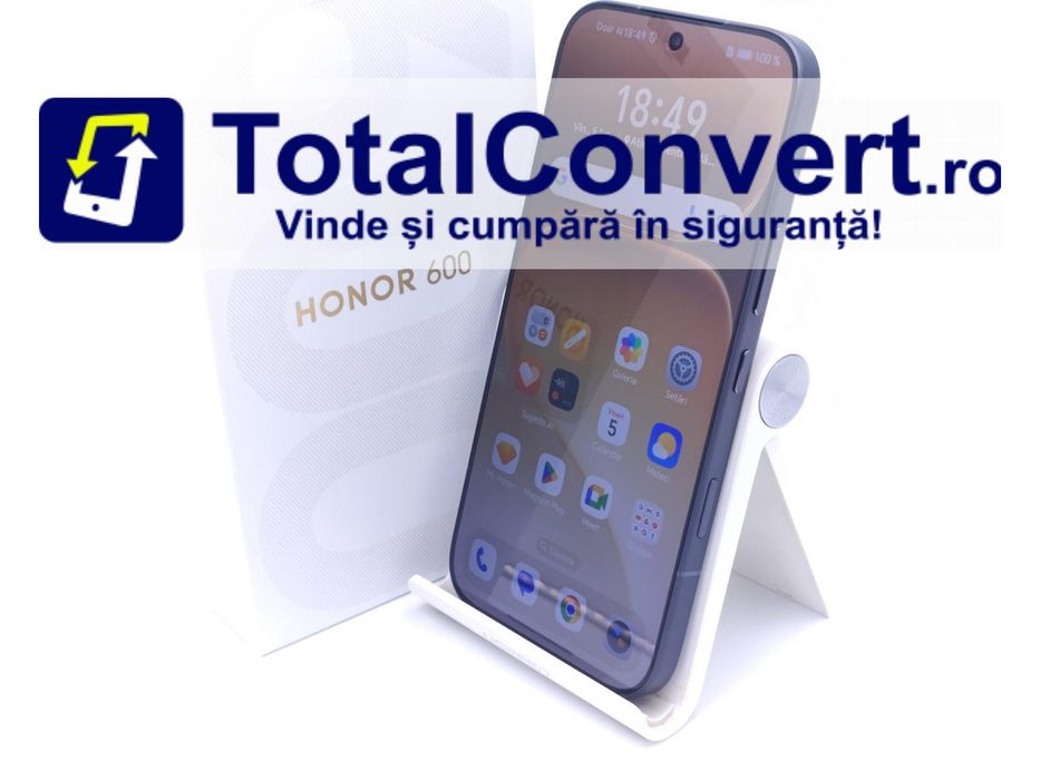 Honor 600 256GB Black 8GB Dual SIM cutie, Garantie 24 luni | #R93617