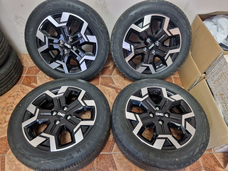 Jante aliaj Tamia 4x100 r16  originale  Dacia Logan