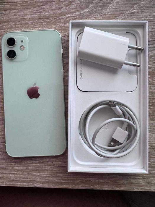 Iphone 12 green, 64 GB, sanatate baterie 92%