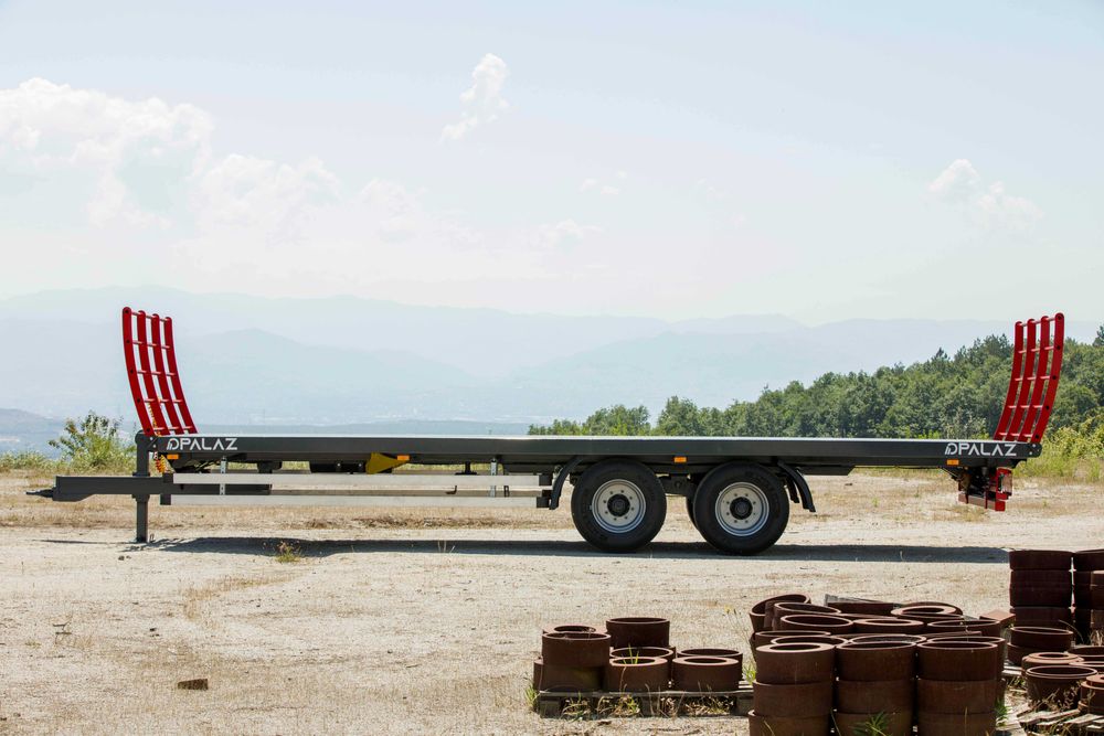 Remorca transport baloti, remorca baloti, remorca agricola