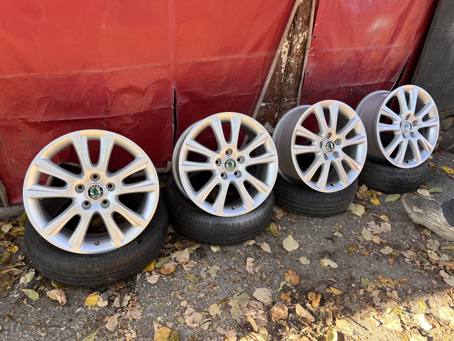 Оригинални Джанти за Шкода Skoda 17” 5x112 7j ET54