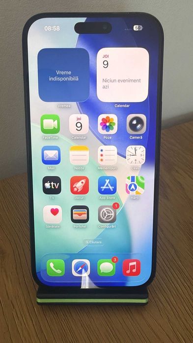 Apple iPhone 16 ProMax 256GB Negru Aspect / Funcționează impecabil