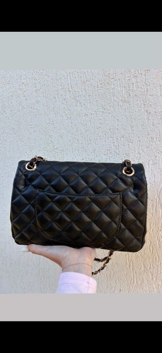 Geanta neagra medie