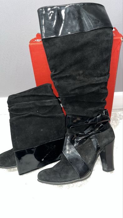 женские сапоги, весна-осень