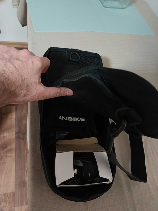 Manusi incalzite ski/moto cu acumulator si geanta de umar