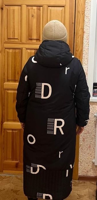 Зимний плащ-пальто