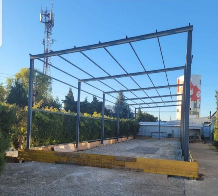 Vând hala metalica 8×15×4 din profil