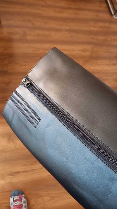 Дамски ботуши от естествена кожа, Daris, 39 номер