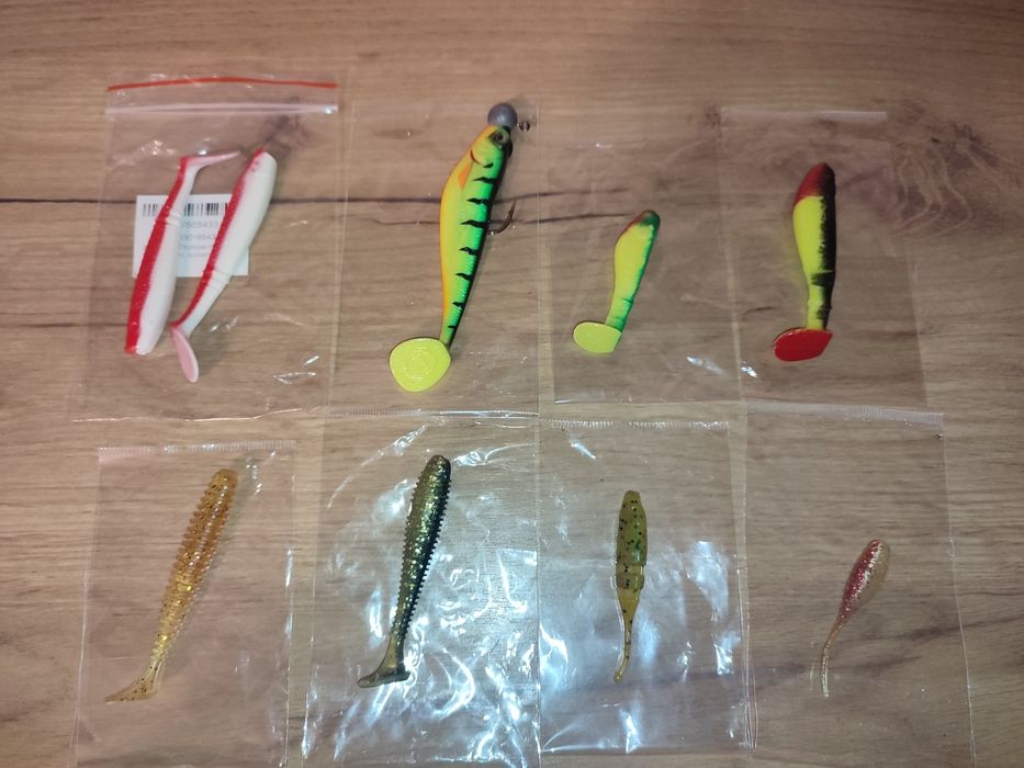 Set spinning produse NOI naluci soft,shad,vobler,lingurite oscilante.