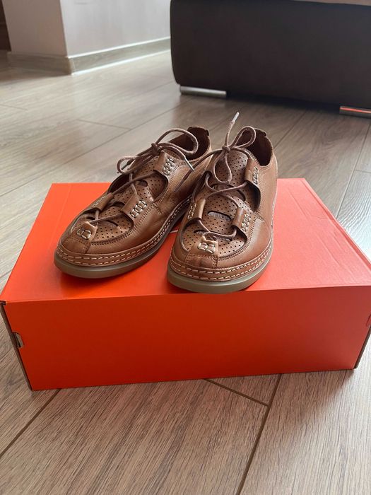 дамски обувки от естествена кожа