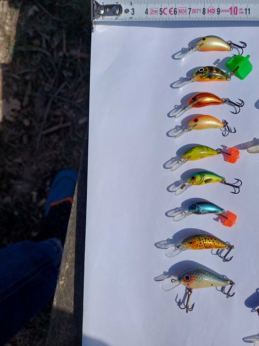 Воблери за кефал (клен) / щука