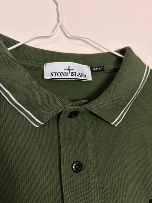 Stone Island тениска с яка
