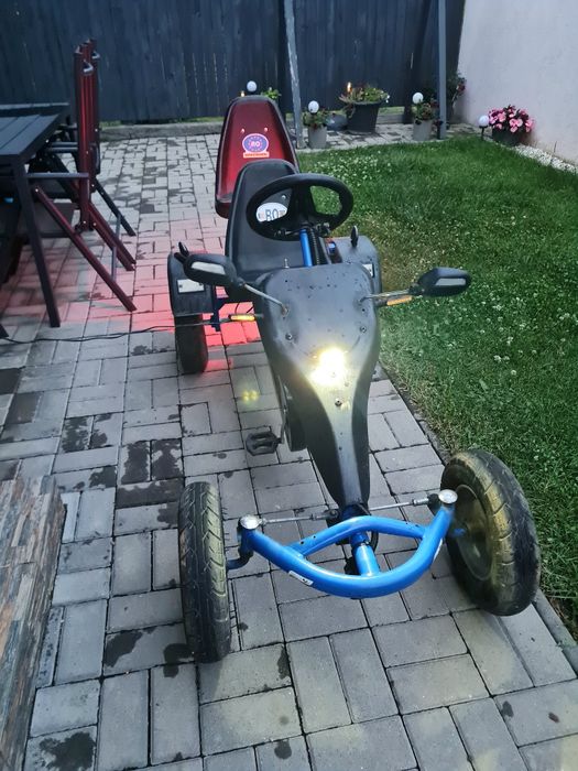 Kart cu 2 locuri modificat pt. adulți  și copii | Baterie de 12v