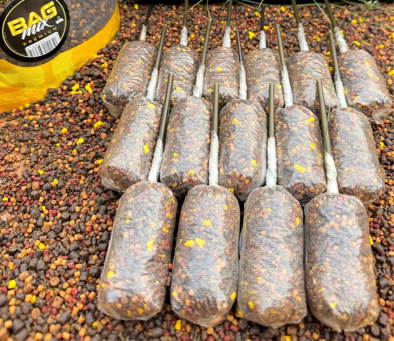 10 Bag-uri PVA Mix Premium - gata de pescuit