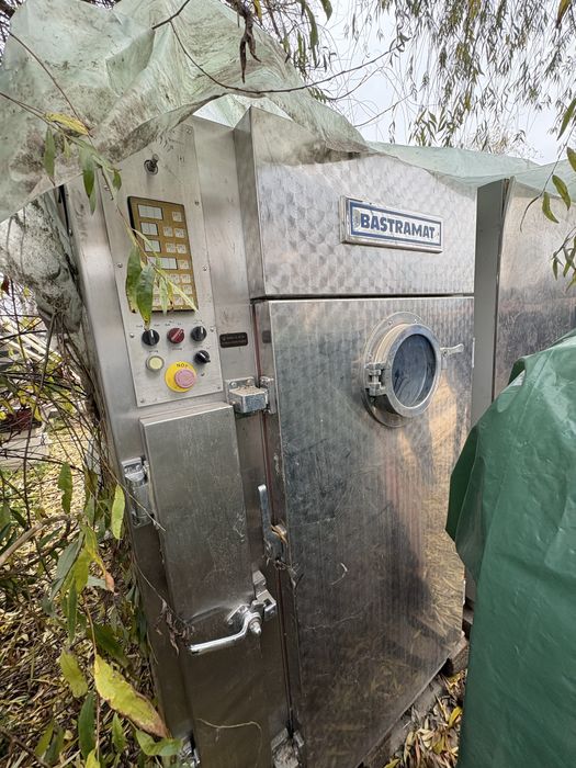 Celulă profesională de fierbere și afumare electrică BASTRAMAT  - inox