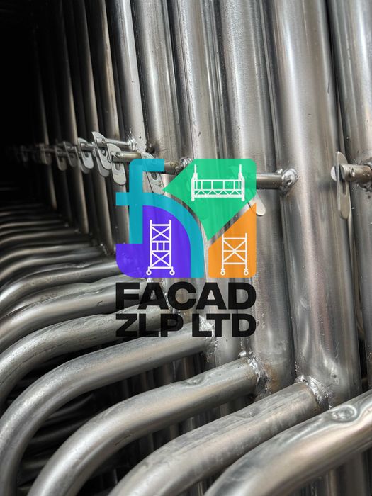 Леса строительные заводские, из оцинкованной стали, легкие, настил