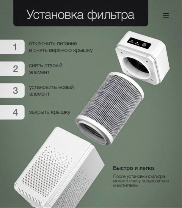 Новые очиститель воздуха