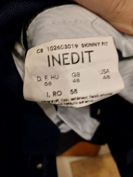 Costum de mire bleumarin