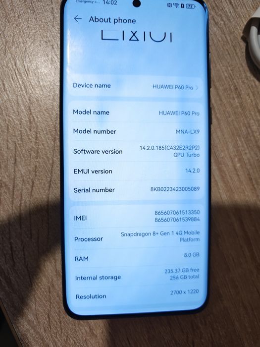 Vând Huawei P60 Pro 8 GB / 256 GB