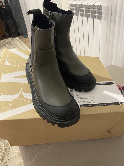 ботинки зара новые