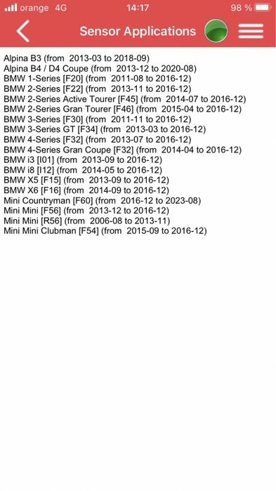 Senzori Presiune Roti BMW Noi si SH F20,F22,F30,F45,F15,F16,F32,F34