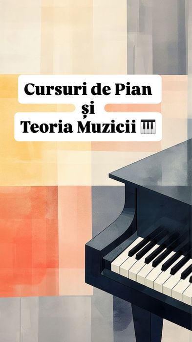 Cursuri de Pian și Teoria Muzicii