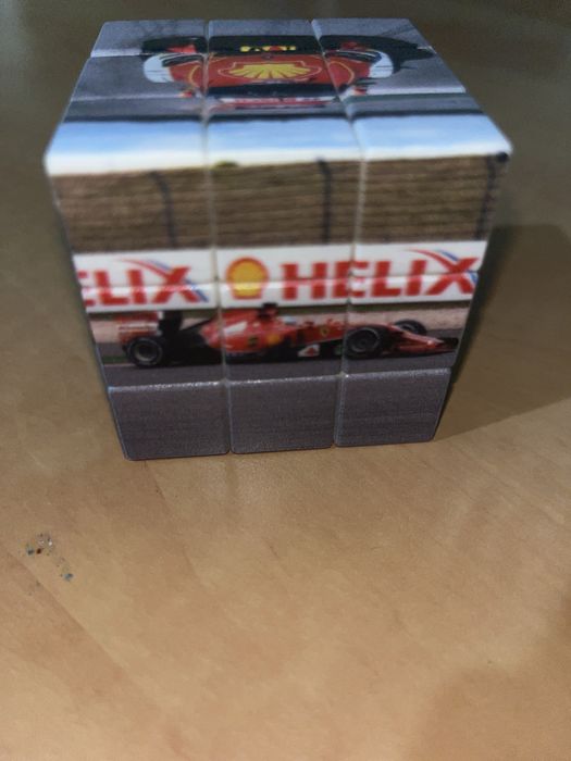 Кубик рубик 3 на 3 с рисунками компании “Shell”