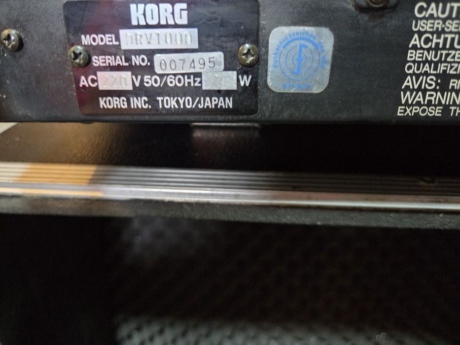 Vand procesor reverb Korg