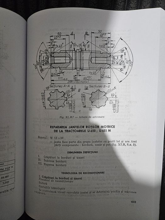 Tehnologia de Reparare a Tractoarelor U650