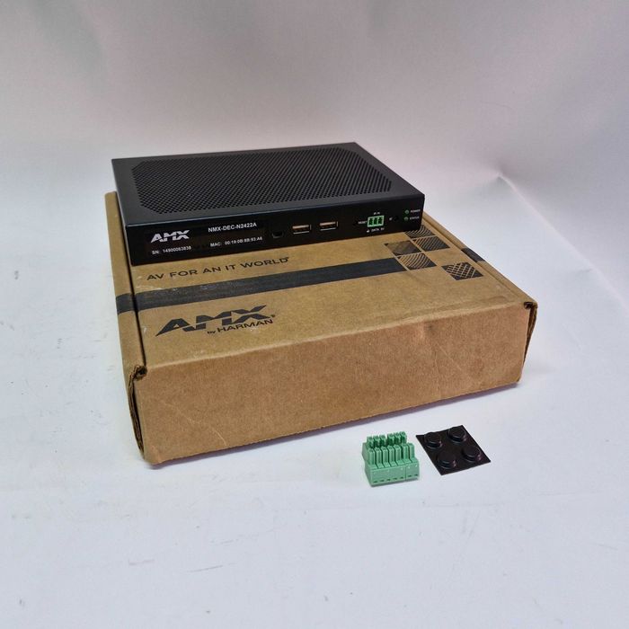 Liquid Money vinde - Decodor video JPEG 2000 4K60 AMX NMX-DEC-N2422A