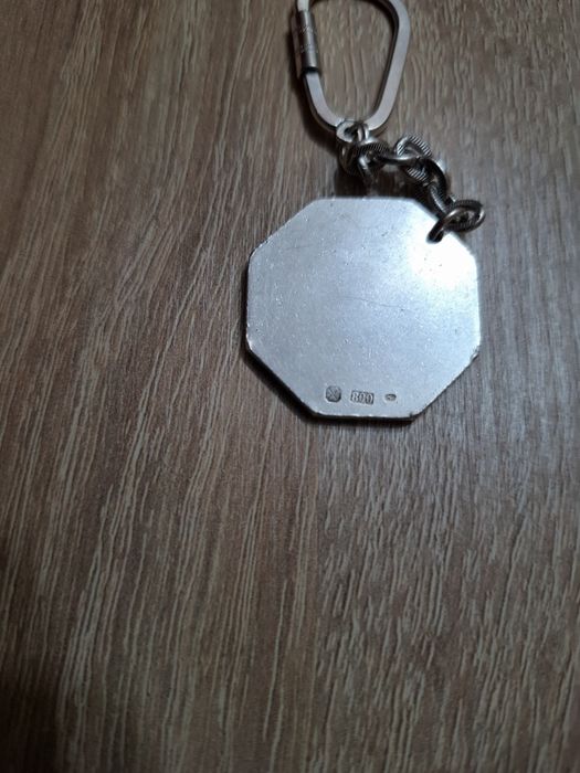 Breloc argint masiv antic vintange