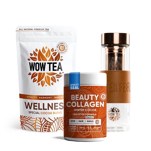 WOW  бутилка,Wellness чай,Colagen Coco