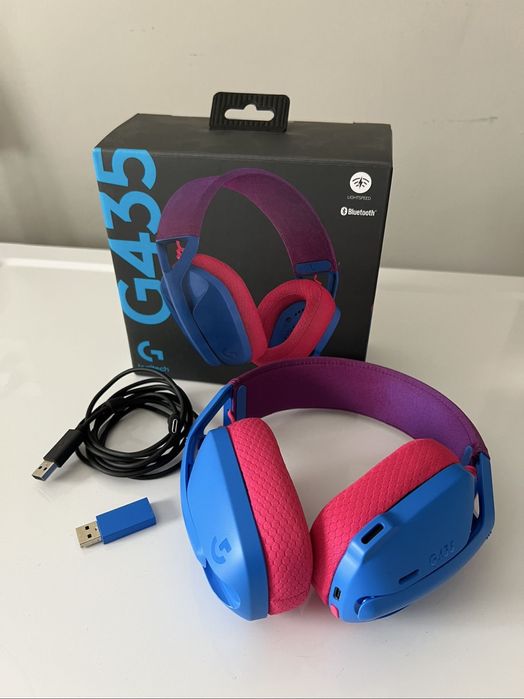 Беспроводная игровая гарнитура Logitech G435 Lightspeed | ТОП |